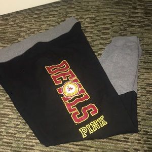 PINK Victoria’s Secret sun devil asu track pants